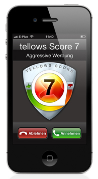 tellows App für das iOS System